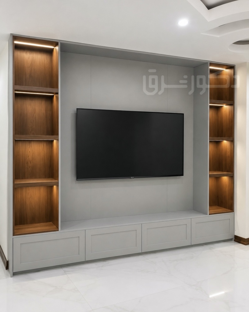 tv-wall-honey-wood2
